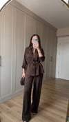 KAHVE 1279 CEKET PANTOLON TAKIM 