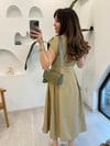 KAHVE 1570 GÖMLEK ELBİSE 