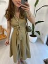KAHVE 1570 GÖMLEK ELBİSE 