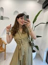 KAHVE 1570 GÖMLEK ELBİSE 