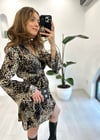 KAHVE 1922 LEOPAR ELBİSE 