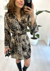 KAHVE 1922 LEOPAR ELBİSE 