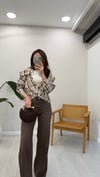KAHVE 2295 GENİŞ JEAN 