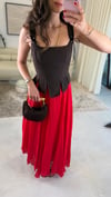 KAHVE 2352 ASKILI BLUZ 