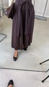 KAHVE 2547 PİLELİ ETEK