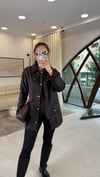 KAHVE 2564 KLASİK BARBOUR CEKET