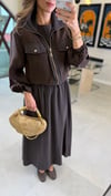 KAHVE 2677 ELBİSE 