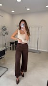 KAHVE 2779 SÜET PANTOLON