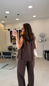 KAHVE  2911 KUŞGÖZÜ DETAY TAKIM