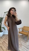 KAHVE 3213 ELBİSE 