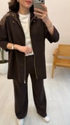 KAHVE 3215 GARNİ DETAY TAKIM 