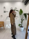 KAHVE 3237 LEOPAR ETEK