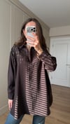 KAHVE 3272 BONCUK İŞLEME GÖMLEK