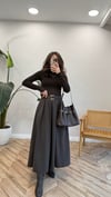 KAHVE 3360 KEMERLİ ETEK 