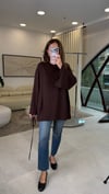 KAHVE 3550 BEL BAĞLAMLI TUNİK 