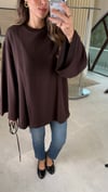 KAHVE 3550 BEL BAĞLAMLI TUNİK 