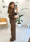 KAHVE 40624 TRİKO TAKIM 