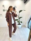 KAHVE 4165 GABARDİN TAKIM