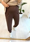 KAHVE 4301 PİLELİ PANTOLON