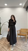 KAHVE 4364 YELEK ELBİSE 