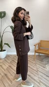KAHVE 4384 ÇITÇIT DETAY TAKIM