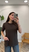 KAHVE 4625 BASİC TİŞÖRT 