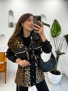 KAHVE 4663 KÜRKLÜ LEOPAR KAP