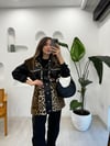KAHVE 4663 KÜRKLÜ LEOPAR KAP