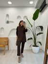 KAHVE 4671 TRİKO MODAL TAKIM