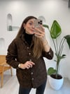 KAHVE 50746 OVERSİZE CEKET 