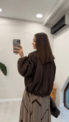 KAHVE 5117 DİK YAKA CEKET 