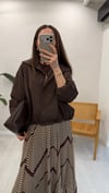 KAHVE 5117 DİK YAKA CEKET 