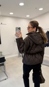 KAHVE 5127 BELİ BÜZGÜ KAPİTONE MONT