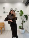 KAHVE 5320 DERİ BOMBER CEKET 