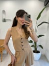 KAHVE 5388 KETEN YELEK 
