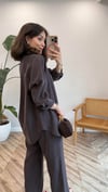 KAHVE 5605 GÖMLEK TAKIM 