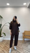 KAHVE 5792 YÜKSEK YAKA TAKIM