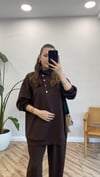 KAHVE 5792 YÜKSEK YAKA TAKIM