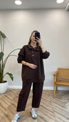 KAHVE 5792 YÜKSEK YAKA TAKIM