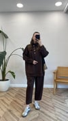 KAHVE 5792 YÜKSEK YAKA TAKIM