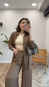 KAHVE 5968 TUNİK TAKIM 