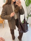 KAHVE 60761 BLAZER CEKET 