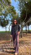 KAHVE 6125 İSPANYOL PAÇA PANTOLON 