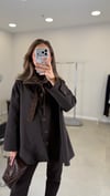 KAHVE 6194 SÜET YAKA TRENÇ 