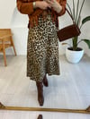 KAHVE 6609 LEOPAR NUBUK ETEK