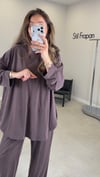 KAHVE 6724 KESİK DETAY TAKIM