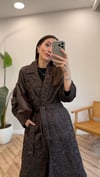 KAHVE 6824 BELDEN KEMERLİ KAP