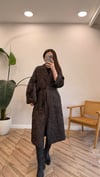 KAHVE 6824 BELDEN KEMERLİ KAP