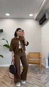 KAHVE 7013 YARASA KOL CEKET 