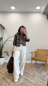 KAHVE 7081 NAKIŞLI CEKET